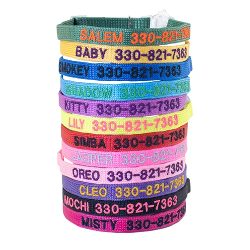Safe Cat® Adjustable Snag-Proof Breakaway Collar - Personalized Product image